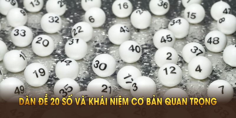 Hiểu dàn đề 20 số và khái niệm cơ bản quan trọng